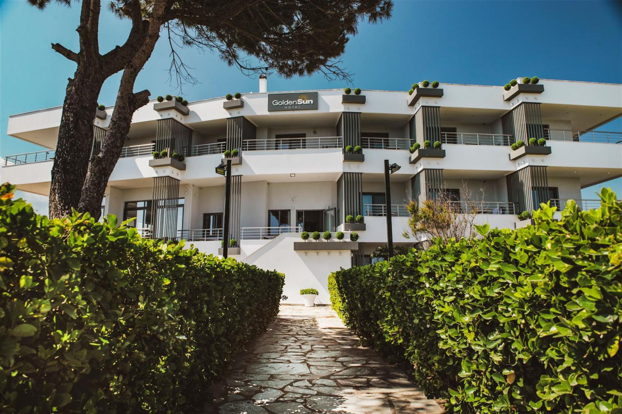 Hotel Golden Sun Néa Meságkala Dış mekan fotoğraf